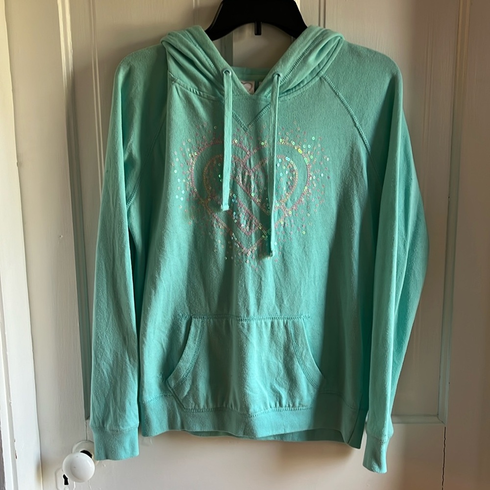 Live Love Dream Aeropostale Hoodie with Sequin Design
